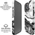 Black and White Marble Ink iPhone 16 Pro Magsafe Impact Case