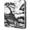Black and White Marble Ink iPhone 7 Folio Case