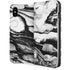 Black and White Marble Ink iPhone 8 Folio Case
