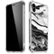 Black and White Marble Ink iPhone X/XS Clear Case