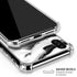Black and White Marble Ink iPhone X/XS Clear Case