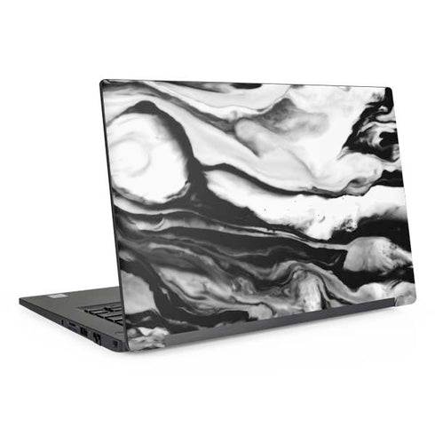 Black and White Marble Ink Dell Latitude Skin