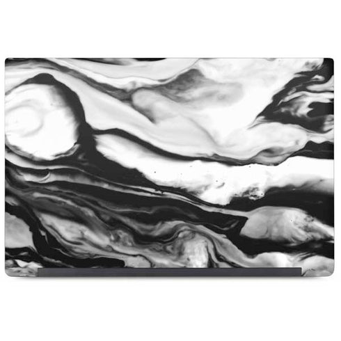 Black and White Marble Ink Dell Latitude Skin
