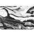 Black and White Marble Ink MacBook Skins