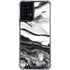Black and White Marble Ink Moto G Power 5G (2024) Clear Case