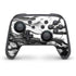 Black and White Marble Ink Nintendo Skins