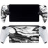 Black and White Marble Ink PlayStation Portal Remote Player Skin