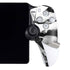 Black and White Marble Ink PlayStation Portal Remote Player Skin