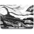 Black and White Marble Ink Dell Precision Skin