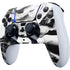 Black and White Marble Ink PS5 DualSense Edge Pro Controller Skin