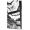 Black and White Marble Ink PS5 Pro Console Skin