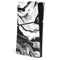 Black and White Marble Ink PS5 Slim Digital Edition Console Skin