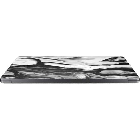 Black and White Marble Ink Surface Laptop 7 13.8in Skin