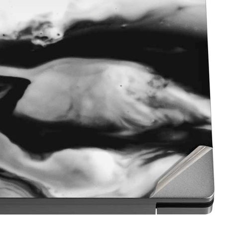 Black and White Marble Ink Dell XPS Skin