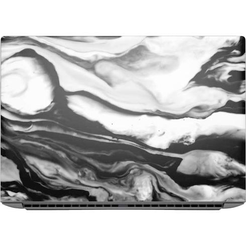 Black and White Marble Ink HP ZBook Fury 16 G10 Skin