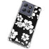 Black and White Moto G 5G (2025) Clear Case