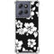 Black and White Moto G Play 5G (2025) Clear Case