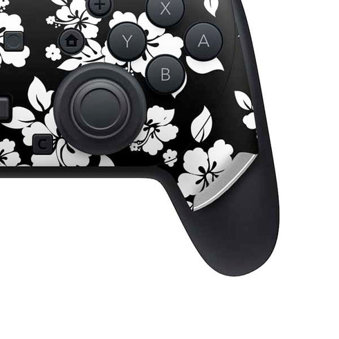 Black and White Nintendo Switch 2 (2025) Pro Controller Skin