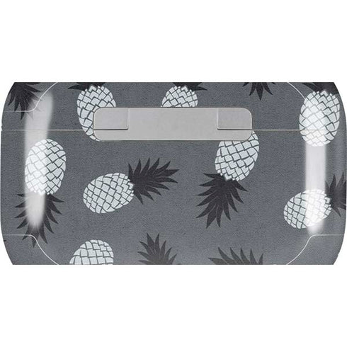 Black and White Pineapples AirPods Skins