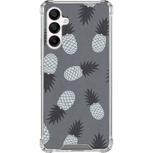 Black and White Pineapples Galaxy A16 5G Clear Case