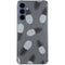 Black and White Pineapples Galaxy A35 5G Clear Case