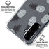 Black and White Pineapples Galaxy A36 5G Clear Case