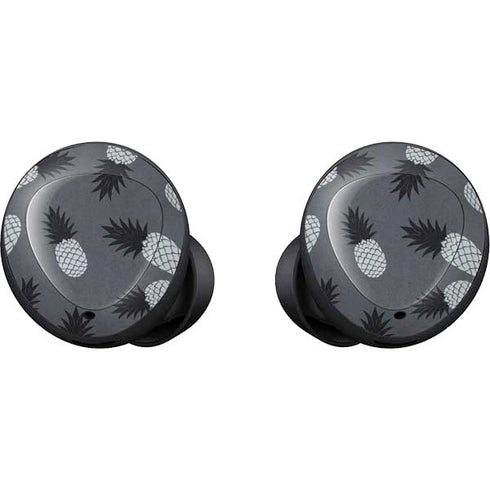 Black and White Pineapples Galaxy Buds Skin