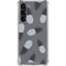 Black and White Pineapples Galaxy S24 FE Clear Case