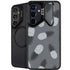 Black and White Pineapples Galaxy S24 FE Kickstand Case