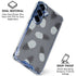 Black and White Pineapples Galaxy S25 Clear Case