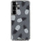Black and White Pineapples Galaxy S26 Clear Case