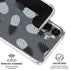 Black and White Pineapples Galaxy S26 Clear Case