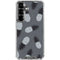 Black and White Pineapples Galaxy S26 Plus Clear Case
