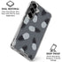 Black and White Pineapples Galaxy S26 Plus Clear Case