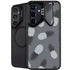 Black and White Pineapples Galaxy S26 Plus Kickstand Case