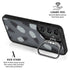 Black and White Pineapples Galaxy S26 Plus Kickstand Case