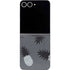 Black and White Pineapples Galaxy Z Flip6 Skin