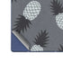 Black and White Pineapples Galaxy Z Fold6 Skin