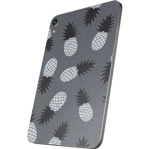 Black and White Pineapples Apple iPad Mini Skin