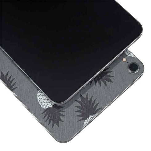 Black and White Pineapples Apple iPad Mini Skin