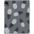 Black and White Pineapples iPad Pro 11in (2024) Clear Case