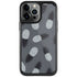 Black and White Pineapples iPhone Cases