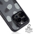 Black and White Pineapples iPhone 14 Pro Max Kickstand Case