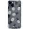 Black and White Pineapples iPhone 15 Clear Case