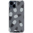 Black and White Pineapples iPhone 15 Clear Case
