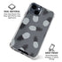 Black and White Pineapples iPhone 15 Clear Case