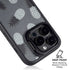 Black and White Pineapples iPhone 15 Pro Kickstand Case