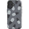 Black and White Pineapples iPhone 16 Plus Impact Case