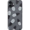 Black and White Pineapples iPhone 16 Plus Skin