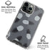 Black and White Pineapples iPhone 16 Pro Clear Case